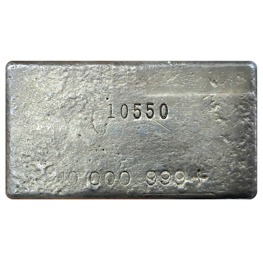 10 oz Engelhard LDACI Commodities Robert A. Mackie Jr. Silver Bar .999+ Fine thumbnail 2