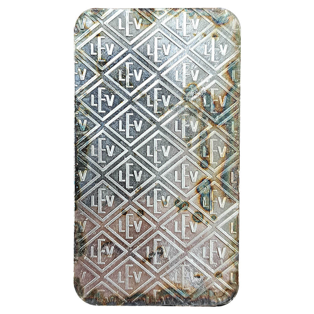10 oz Geiger Security Line Silver Bar .999 Fine (Toned) thumbnail 2