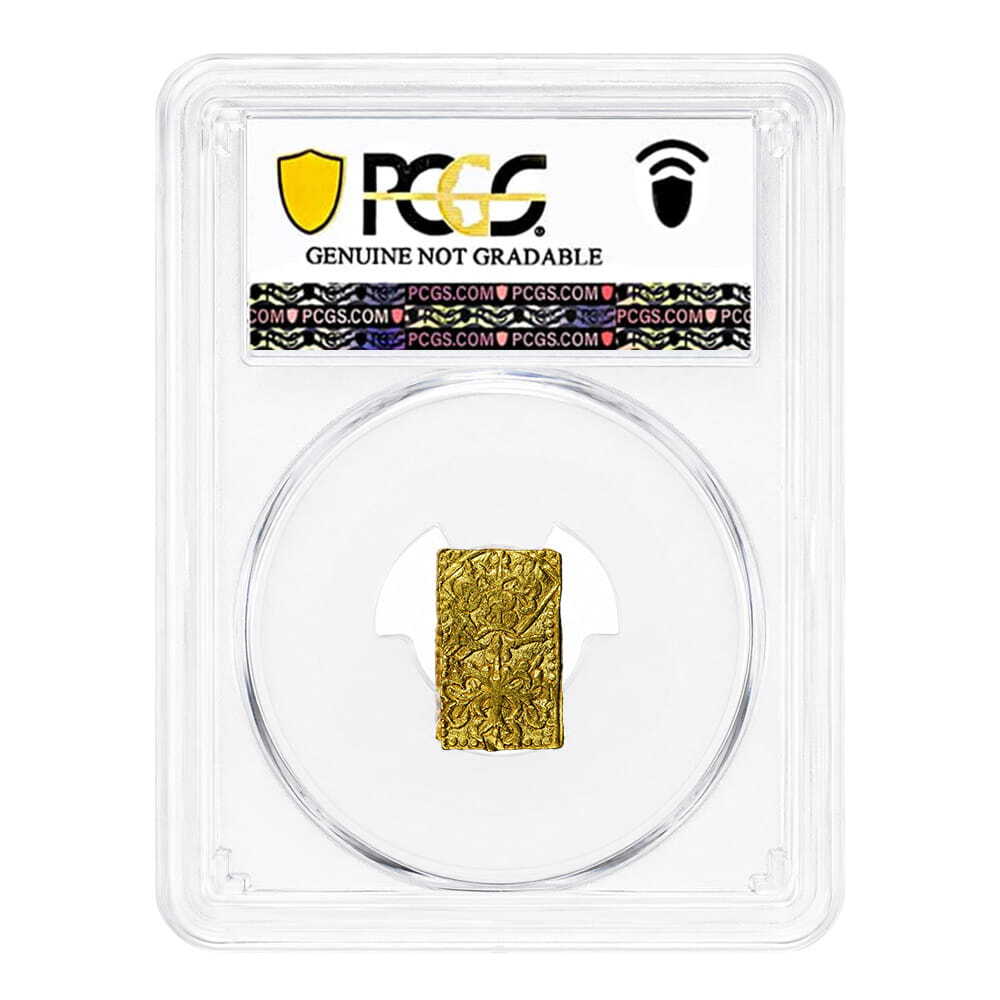 1716-1736 Japan 4.43 Gram BU JNDA 09-35 Gold Coin PCGS AU Detail (Chop Mark) thumbnail 2