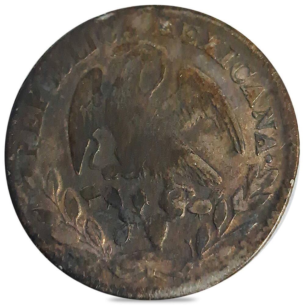 1825-1870 Mexico 2 Reales Silver Coin Cull (Random Year) thumbnail 2