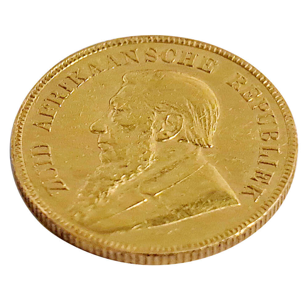1892-1900 South Africa 1 Pond Gold Coin Cull (Random Year) thumbnail 3
