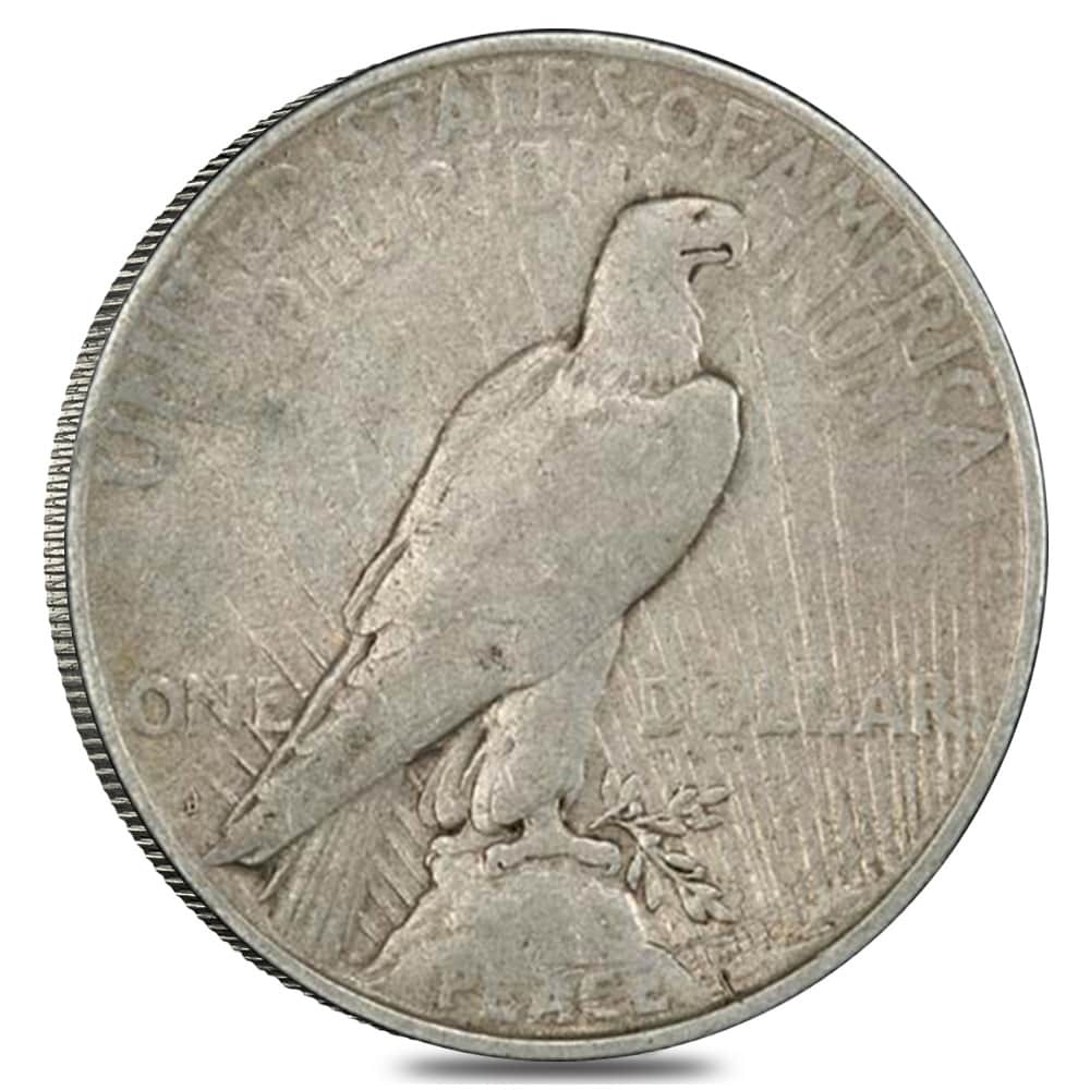 Roll of 20 - 1922-1935 Peace Silver Dollar Cull (Random Year) thumbnail 3