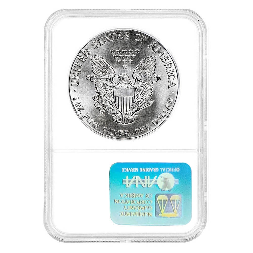 1986-2005 Silver American Eagle 20-Coin Set NGC MS 69 (w/Box) thumbnail 4
