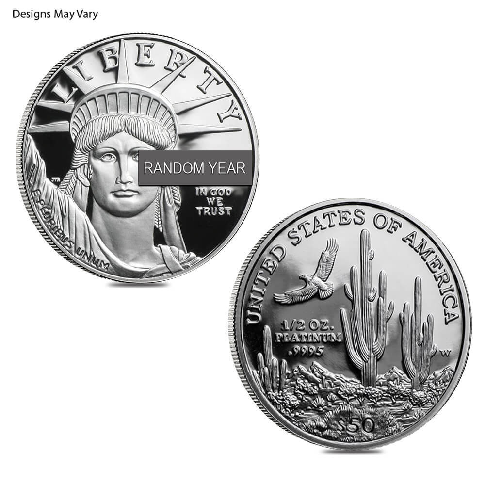 1.85 oz Proof Platinum American Eagle 4-Coin Set (Random Year, w/Box & COA) thumbnail 3