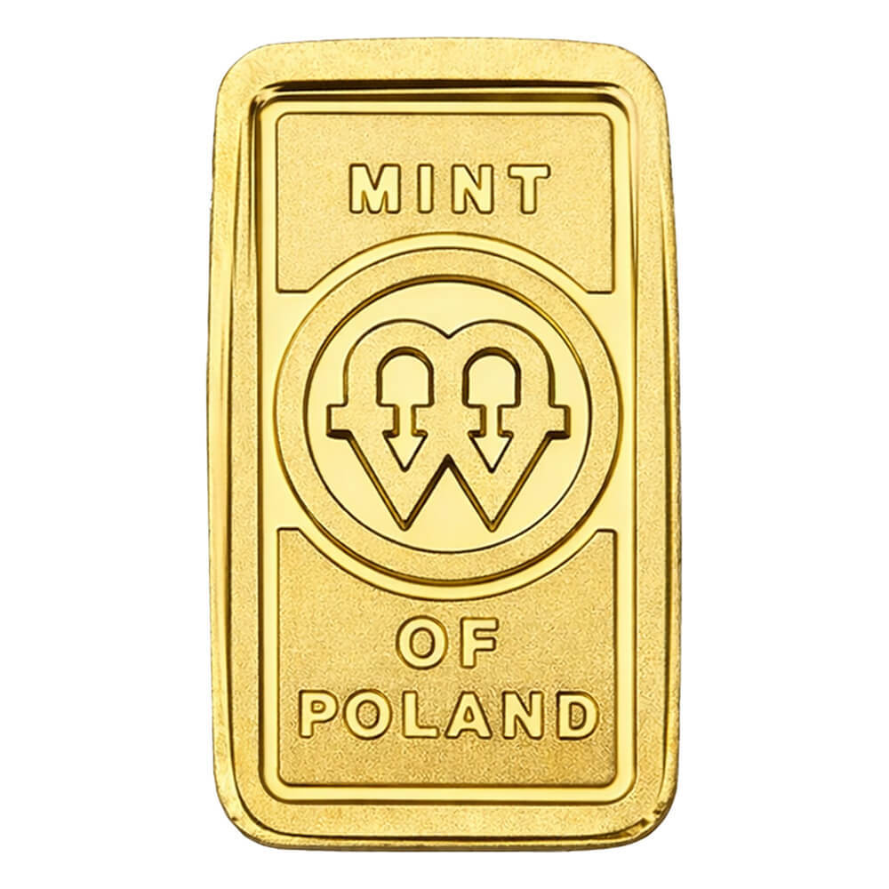 1/4 Gram Mint of Poland Gold Bar .9999 Fine (in Assay) thumbnail 4