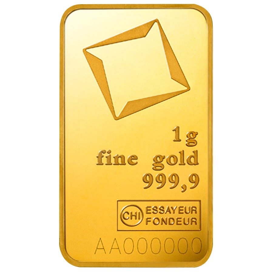1 Gram Gold Bar Valcambi Suisse .9999 Fine (in Assay) thumbnail 4
