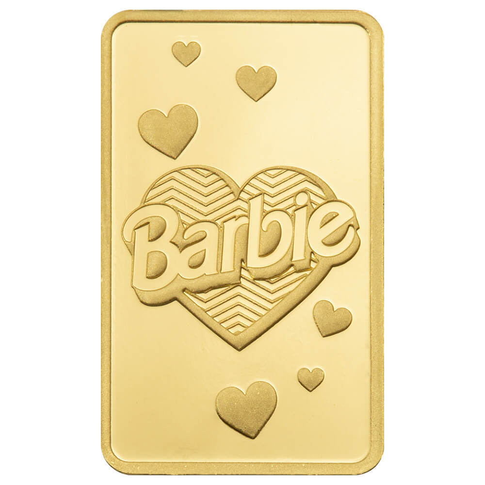 1 Gram PAMP Suisse Barbie™ Valentine’s Day Gold Bar (in Assay) thumbnail 4