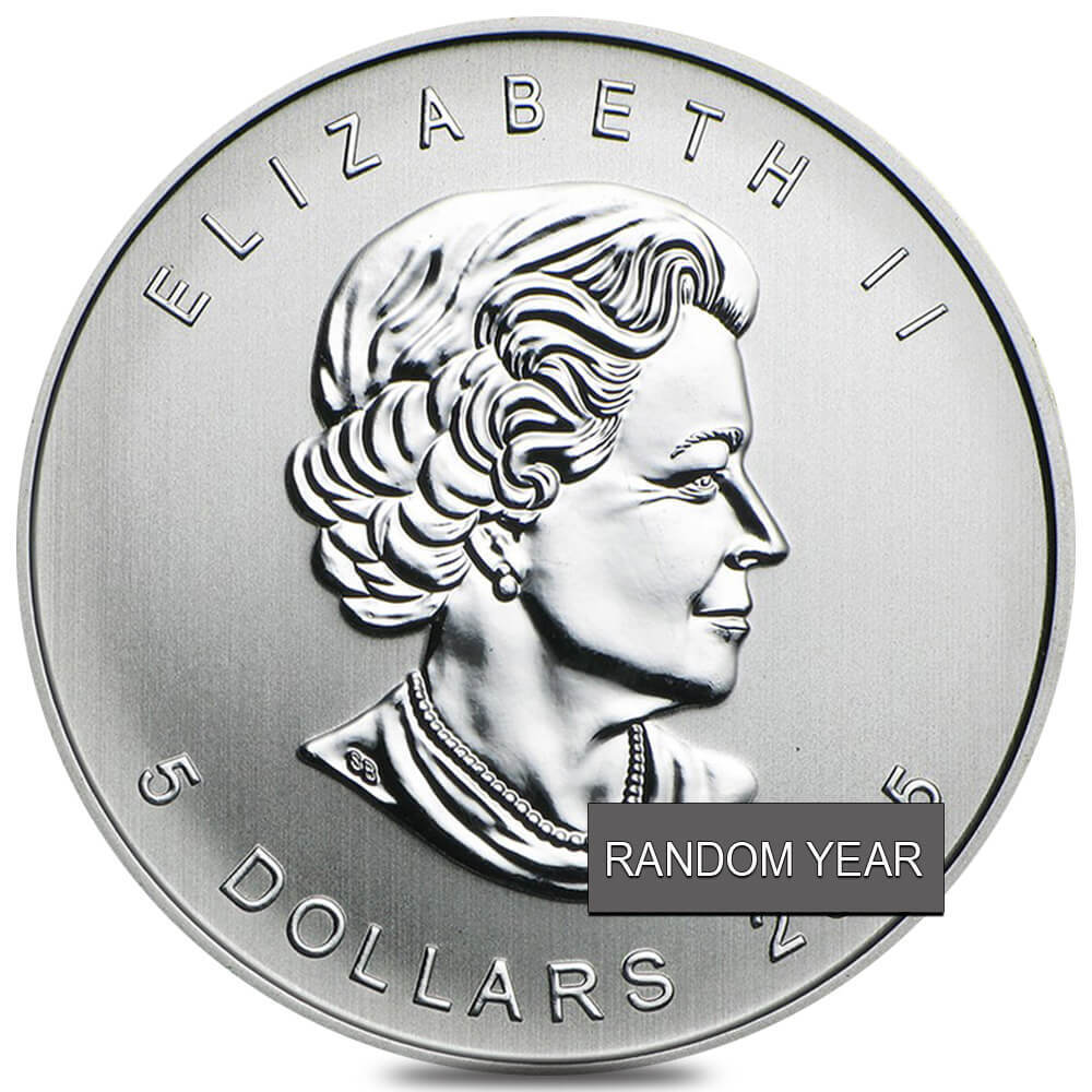 1 oz Canada Five Blessings Silver Coin Random Year (Sealed) thumbnail 2