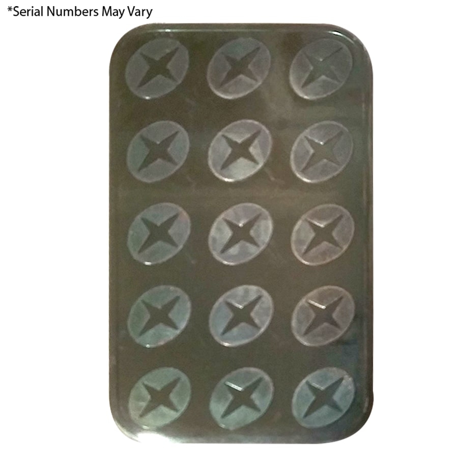 1 oz Johnson Matthey Citibank Silver Vintage Bar .999 Fine (Secondary Market) - Rare thumbnail 2