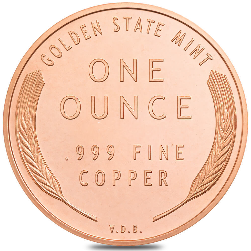 Tube of 20 - 1 oz Lincoln Wheat Penny Copper Round .999 Fine thumbnail 3