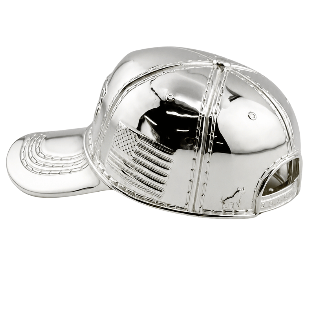 1 oz Make Silver Great Again Cap Shaped Silver .999 Fine thumbnail 2