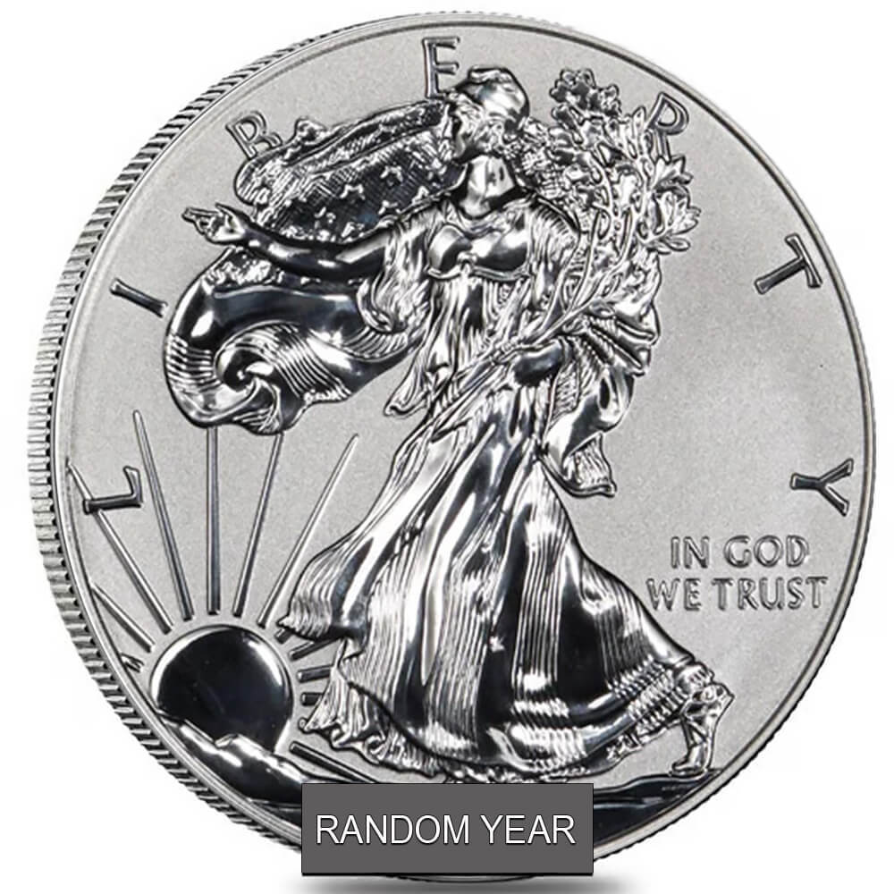 1 oz Proof Silver American Eagle in Cap (Random Year) thumbnail 3