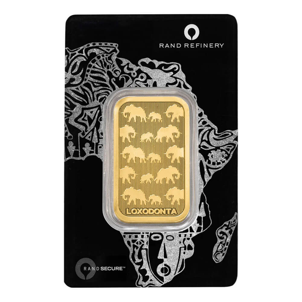 1 oz Rand Refinery Gold Bar .9999 Fine (Africa Assay) thumbnail 4