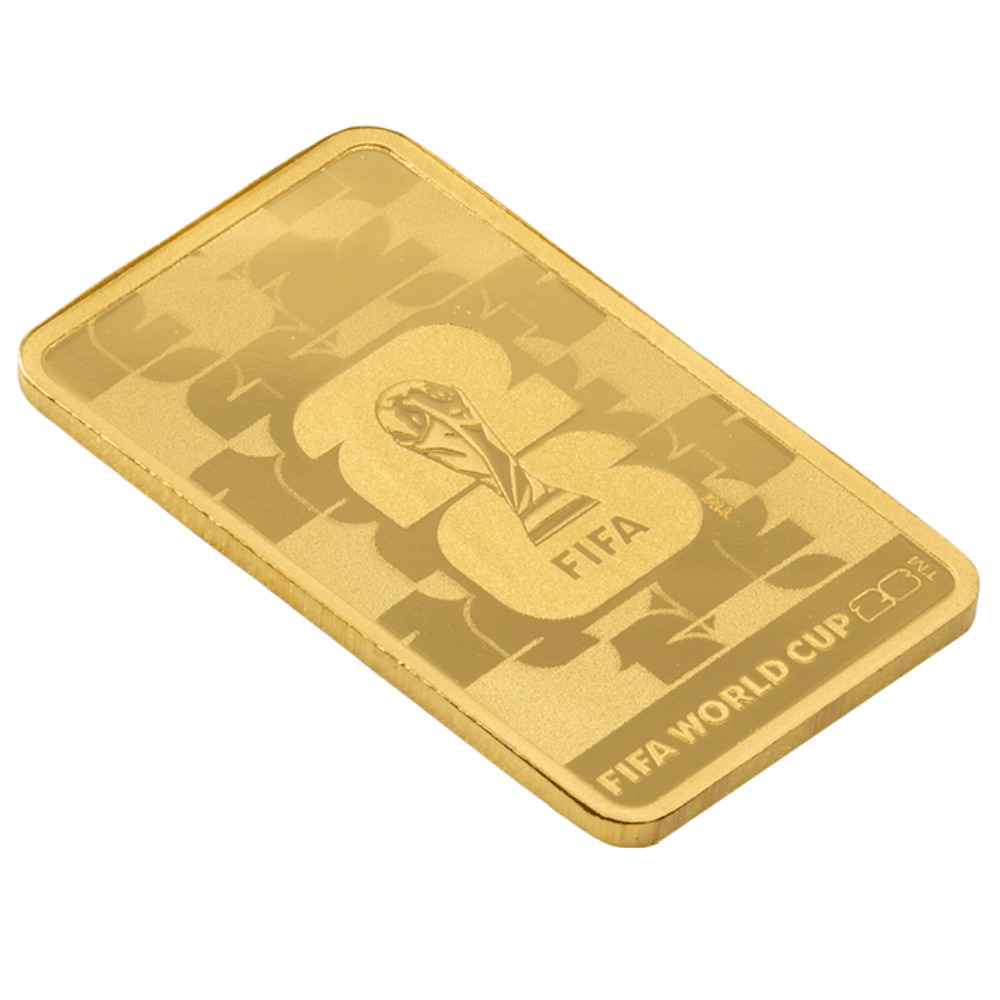 1 Gram PAMP Suisse FIFA World Cup 26™ Gold Bar .9999 (in Assay) thumbnail 4