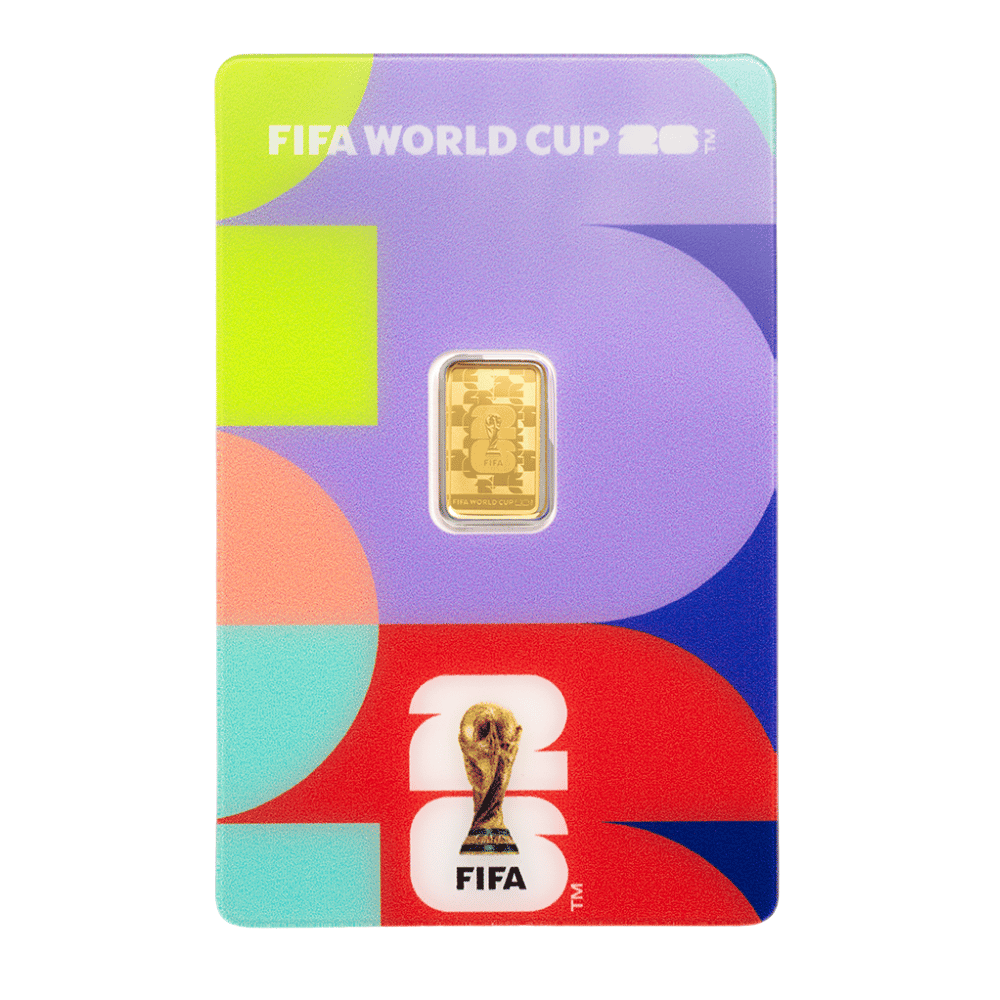 1 Gram PAMP Suisse FIFA World Cup 26™ Gold Bar .9999 (in Assay) thumbnail 2