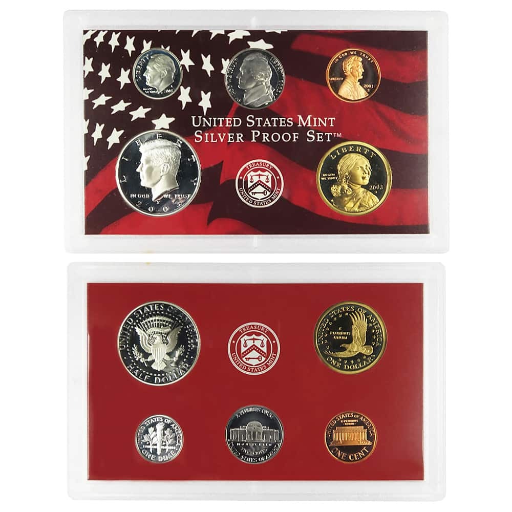 2003-S US Mint Proof Silver Set (w/Box & COA) thumbnail 2