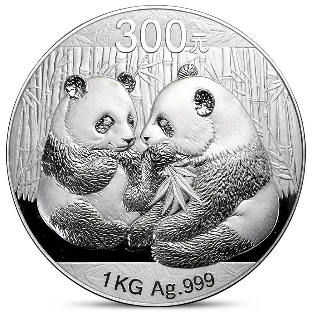 2009 1 Kilo Chinese Proof Silver Panda 300 Yuan .999 Fine (w/Box) thumbnail 2