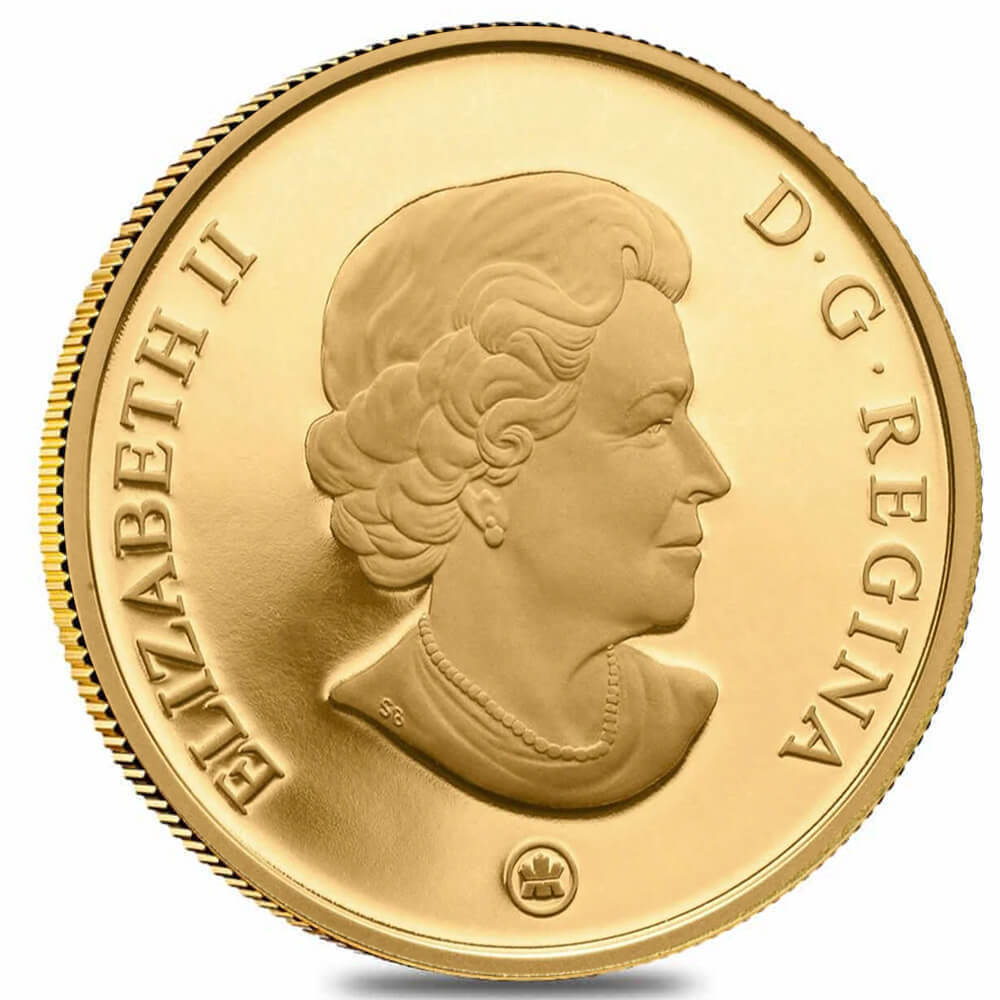 2009 Canada Coal Mining Trade Proof Gold Coin thumbnail 3