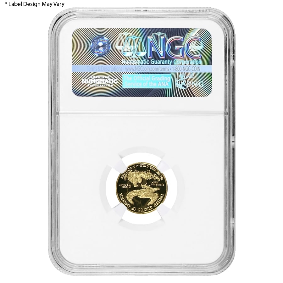 2015 W 1/10 oz $5 Proof Gold American Eagle NGC PF 70 UCAM thumbnail 2