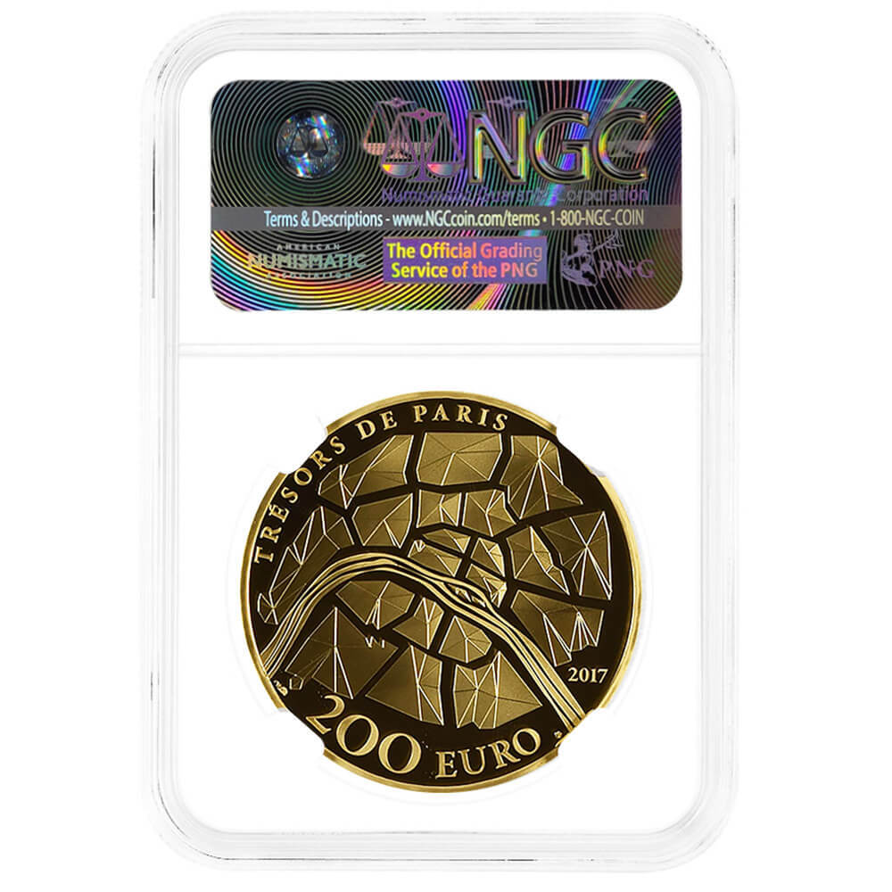 2017 France 1 oz Statue of Liberty Treasures of Paris Proof Gold Coin NGC PF 70 UCAM thumbnail 3