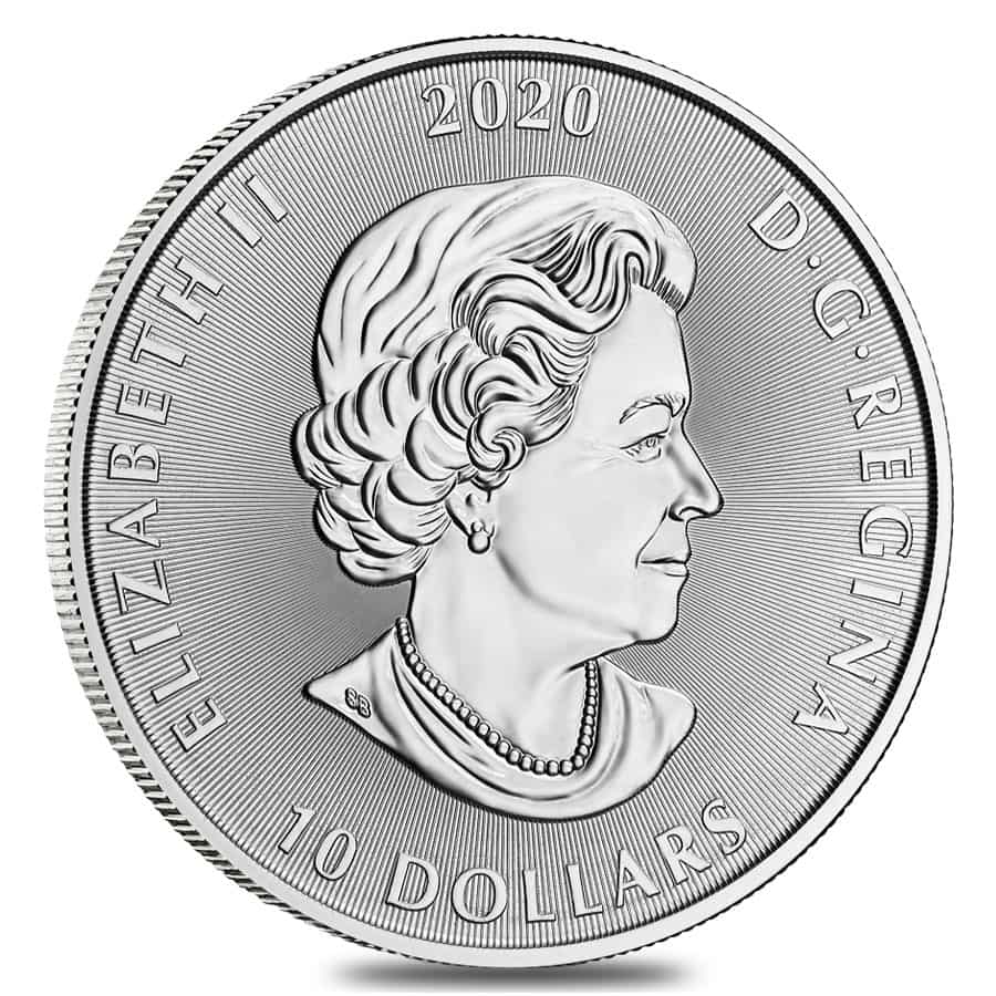 2020 2 oz Royal Canadian Creatures of the North Series The Kraken Silver Coin BU thumbnail 3