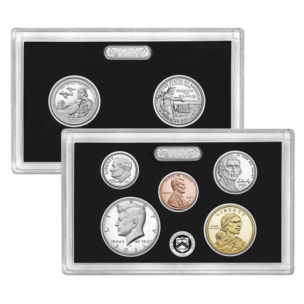 2021-S US Mint Proof Silver Set (w/Box & COA) thumbnail 2