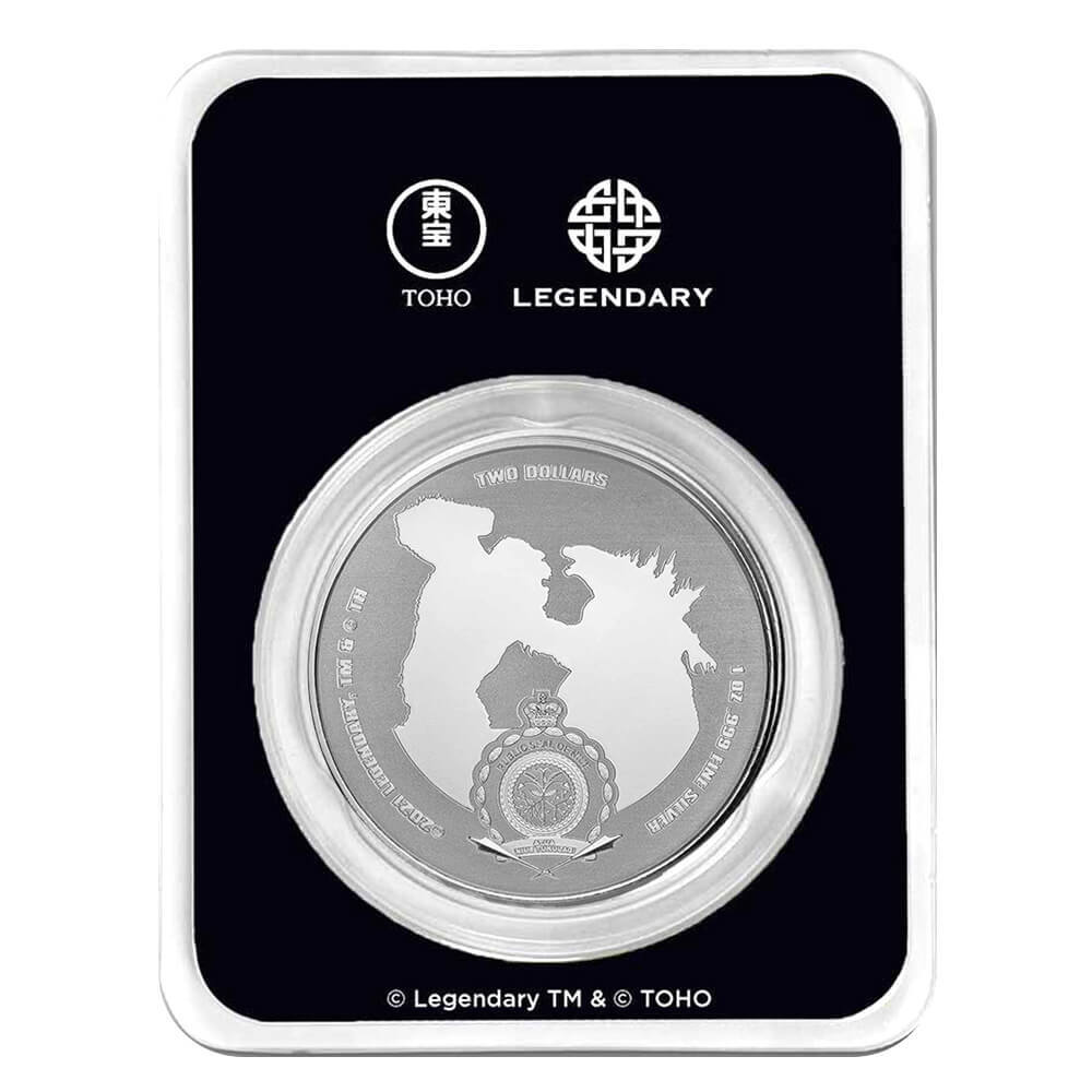 2021 Niue 1 oz Kong Silver Coin (in TEP) thumbnail 2