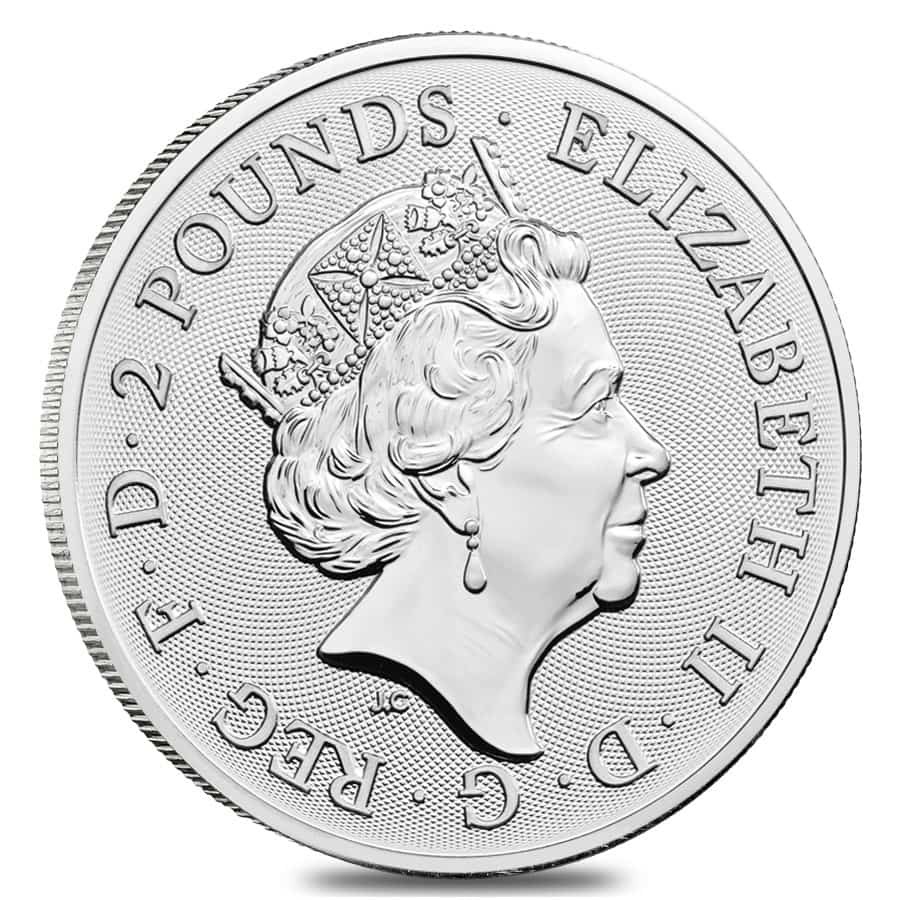 2021 Great Britain 1 oz Silver Music Legends Elton John Coin .999 Fine BU thumbnail 2