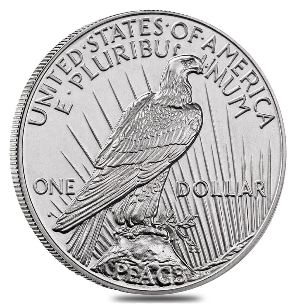 2023-S Peace Silver Dollar Reverse Proof Coin thumbnail 2