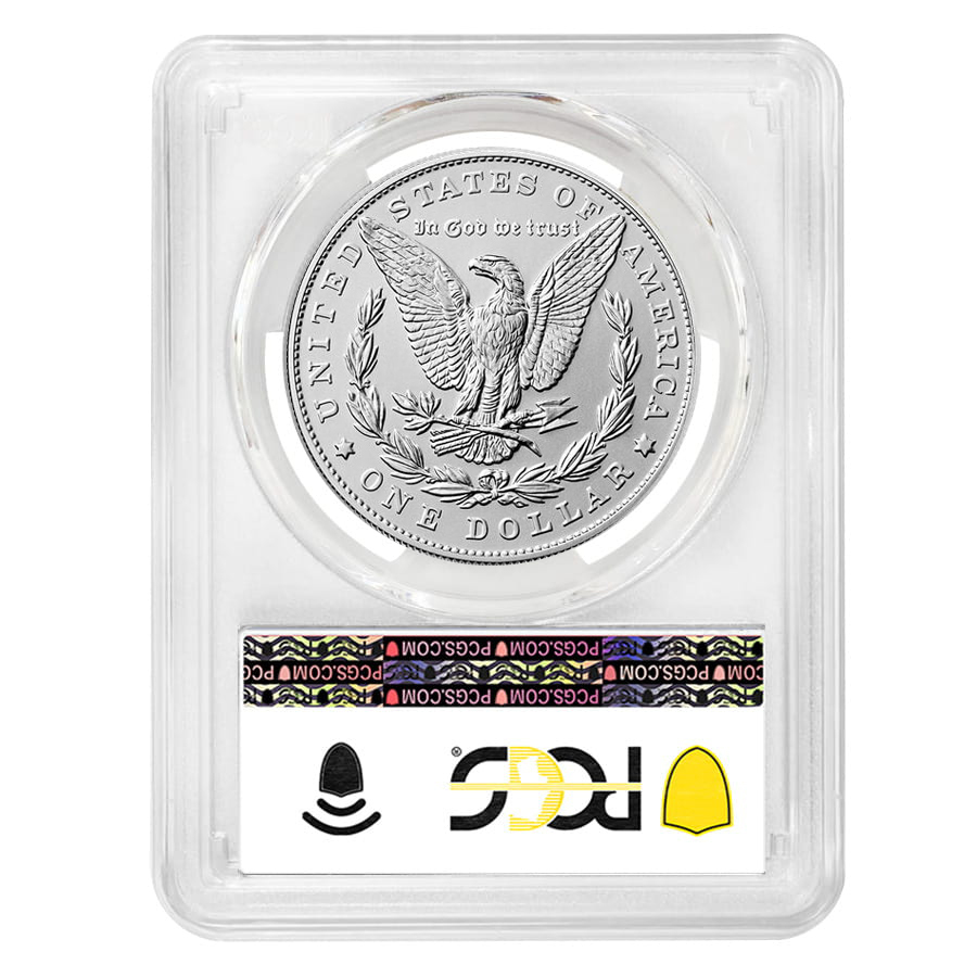 2024 Morgan and Peace Silver Dollar 2-Coin Set PCGS MS 69 FS (Morgan/Peace) thumbnail 3