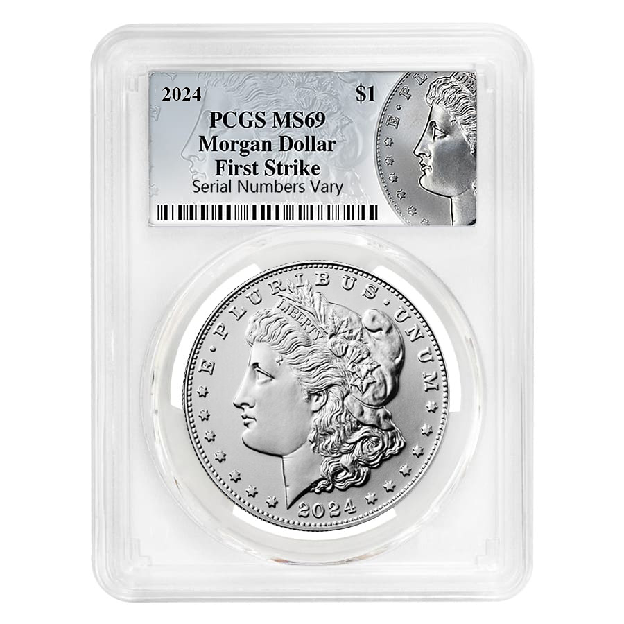 2024 Morgan Silver Dollar PCGS MS 69 FS (Morgan Label)