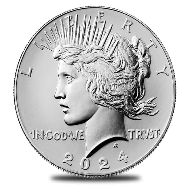 2024 Peace Silver Dollar PCGS MS 70 FS (Peace Label) thumbnail 3
