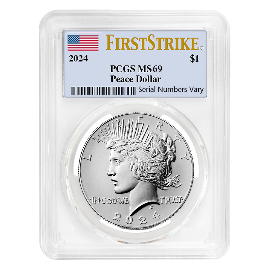 2024 Peace Silver Dollar PCGS MS 69 FS