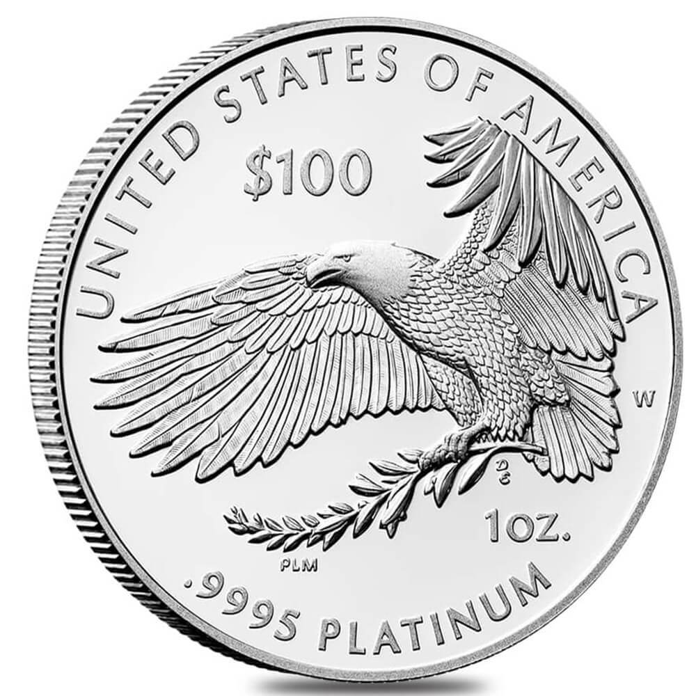 2024-W 1 oz Proof Platinum American Eagle Right to Assemble (w/Box & COA) thumbnail 3