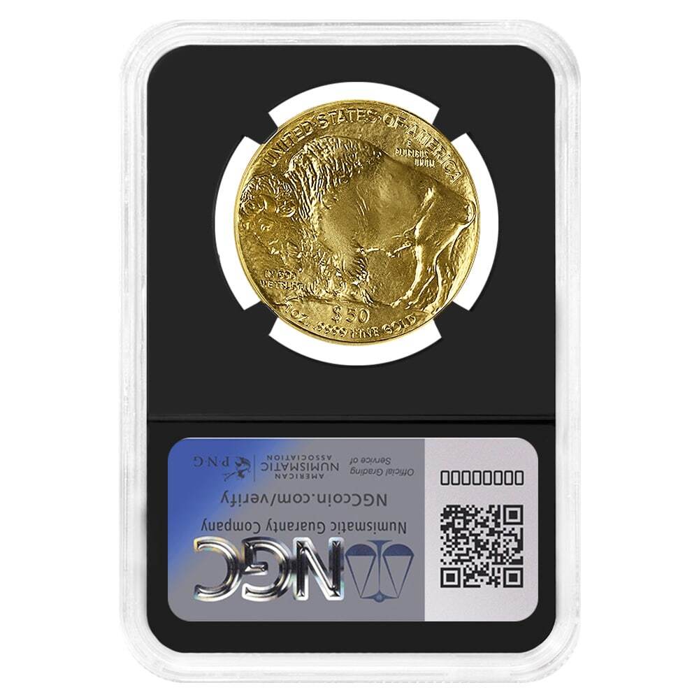 2024 1 oz Gold American Buffalo NGC MS 70 FR (Trump Signature) thumbnail 2