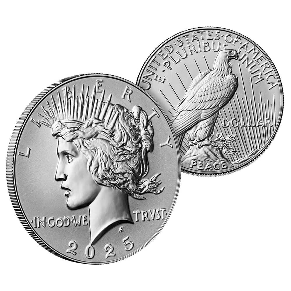 2025-S Peace Silver Dollar Reverse Proof PCGS PF 70 FS thumbnail 3
