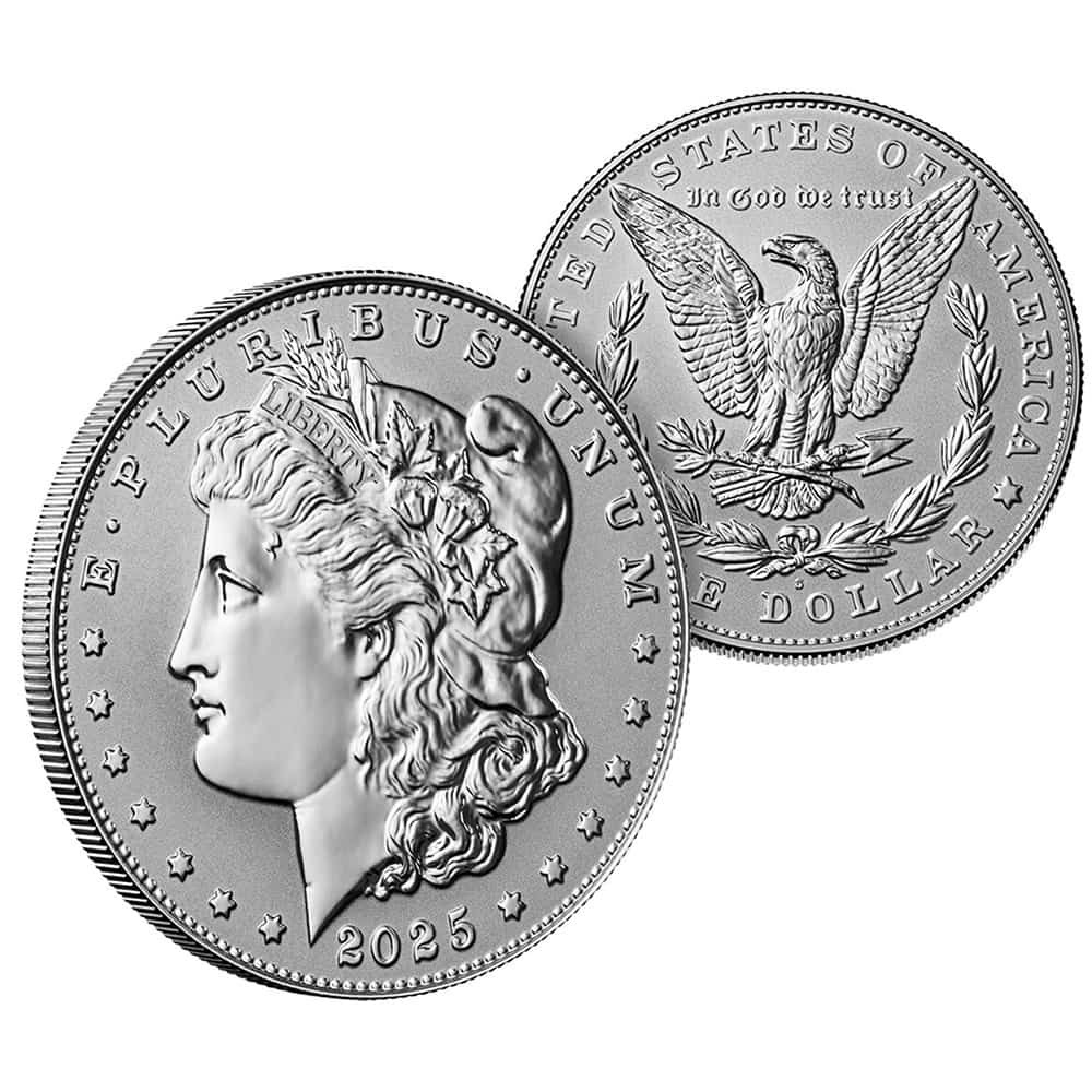 2025-S Morgan Silver Dollar Reverse Proof PCGS PF 69 FS thumbnail 3