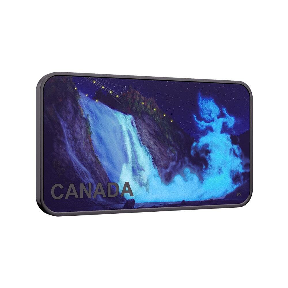 2025 Canada 1 oz Lady in White Haunted Canada Silver Coin thumbnail 2