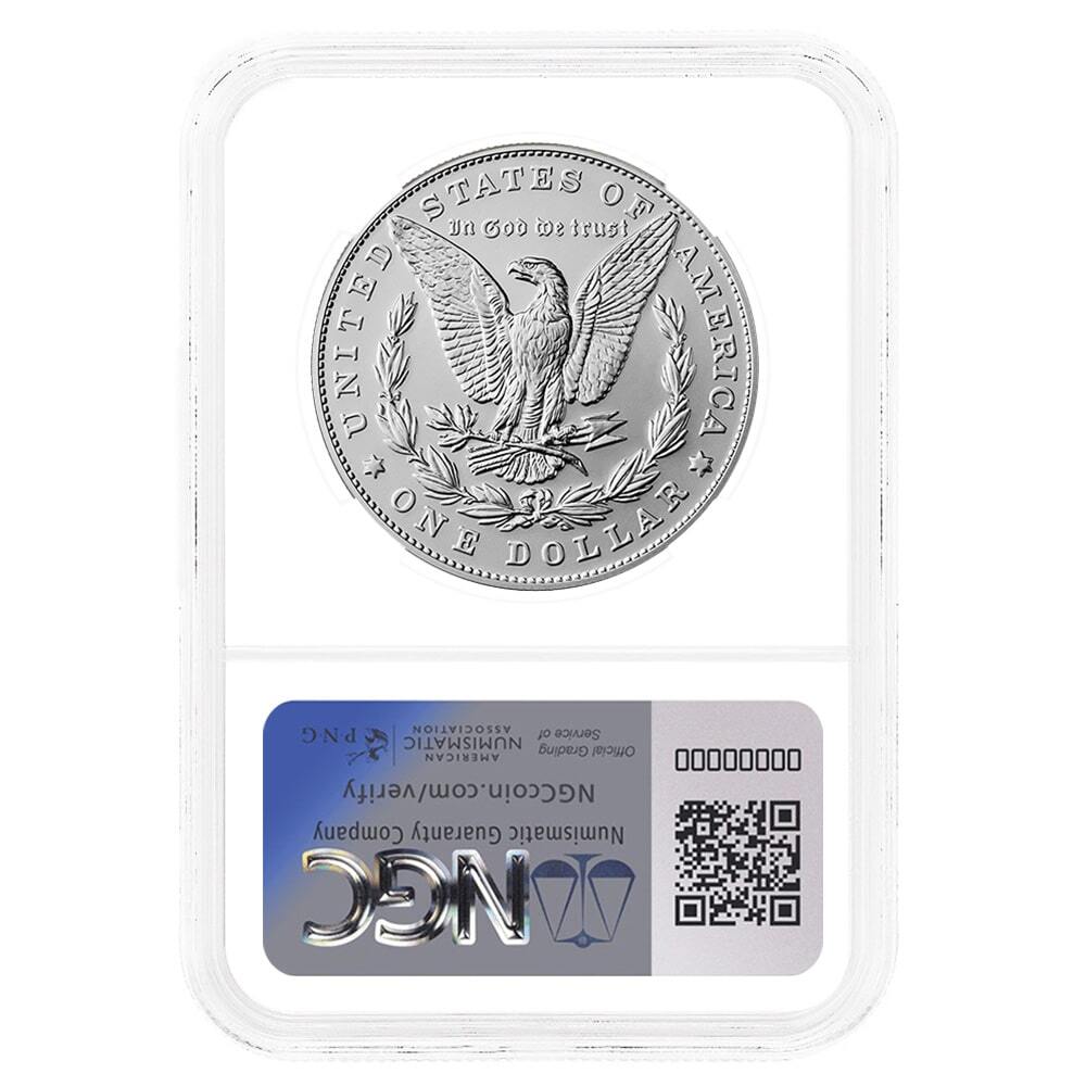 2025 Morgan Silver Dollar NGC MS 69 ER (Morgan Label) thumbnail 2