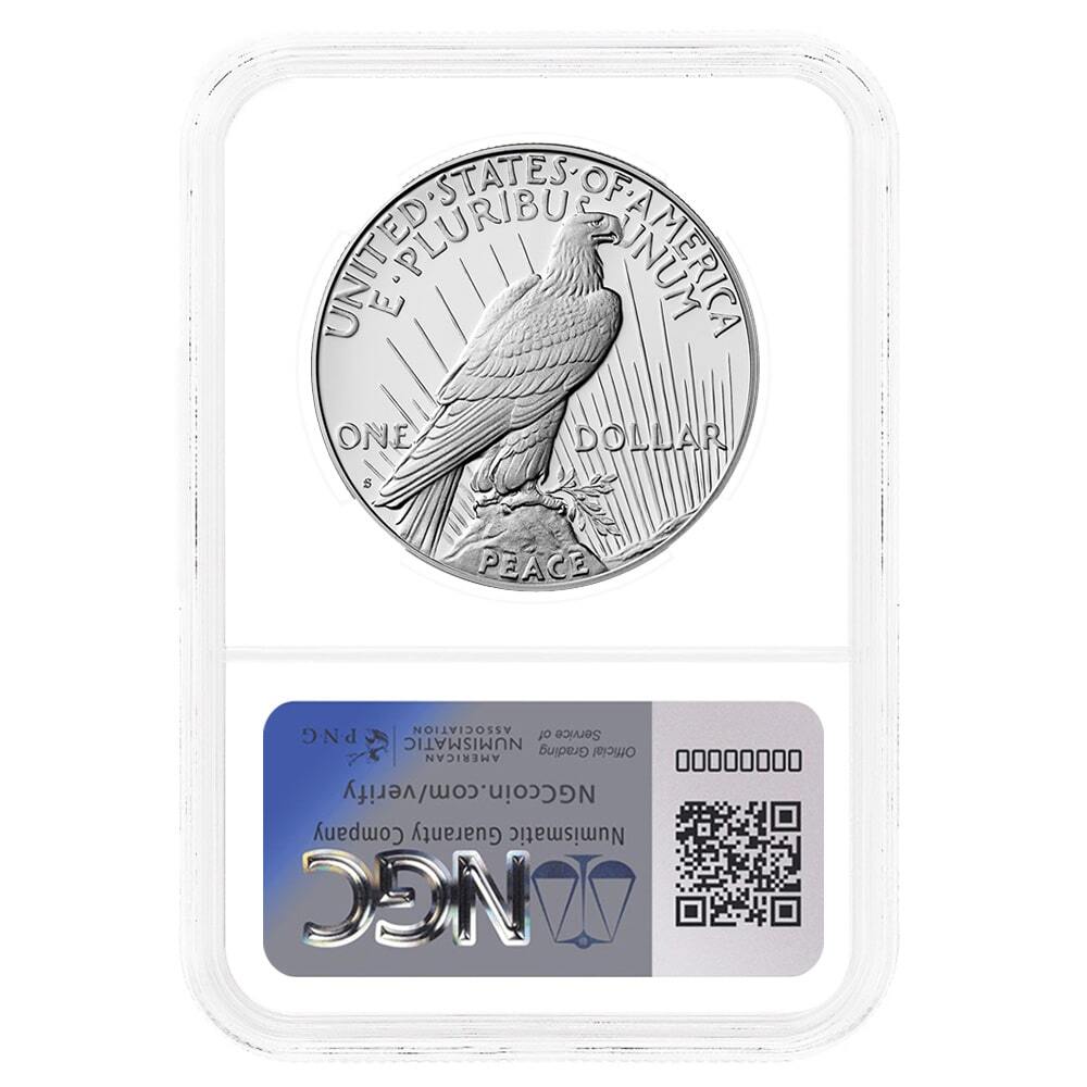 2025-S Peace Silver Dollar Proof Coin NGC PF 69 ER (Peace Label) thumbnail 2