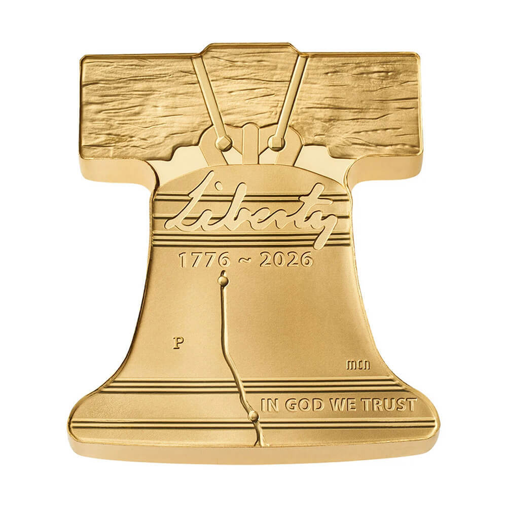 2026-P 1 oz Freedom Ringing Liberty Bell Proof Gold Coin (w/Box & COA) thumbnail 2