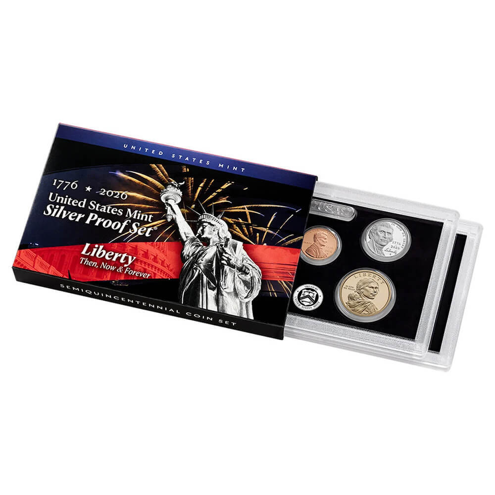 2026-S US Mint Semiquincentennial Proof Silver Set (w/Box & COA) thumbnail 4