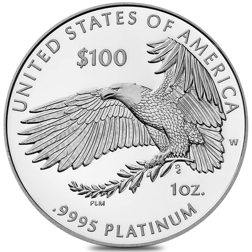 2026-W 1 oz Proof Platinum American Eagle Declaration of Independence (w/Box & COA) thumbnail 3