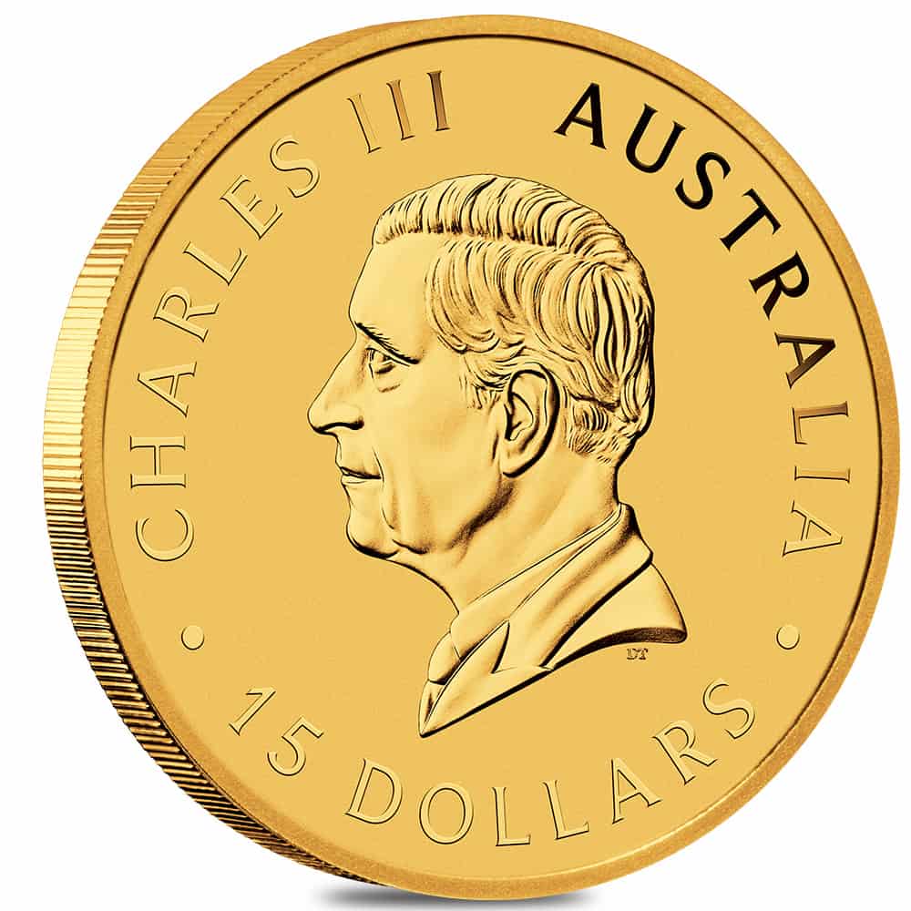 2026 1/10 oz Australian Gold Kangaroo Perth Mint BU thumbnail 2