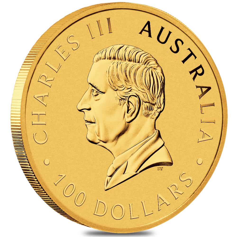 2026 1 oz Australian Gold Kangaroo Perth Mint BU thumbnail 2