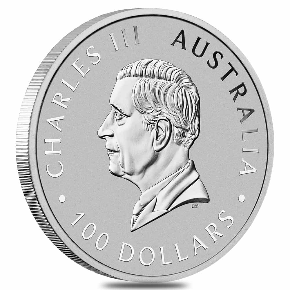 2026 1 oz Australian Platinum Kangaroo Perth Mint BU thumbnail 2