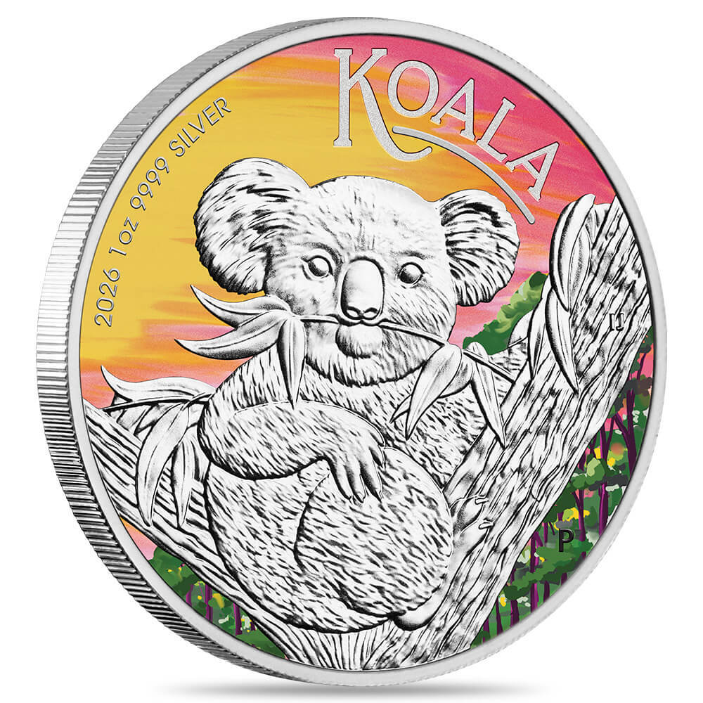 2026 1 oz Colorized Silver Australian Koala Perth Mint ANDA Expo thumbnail 2