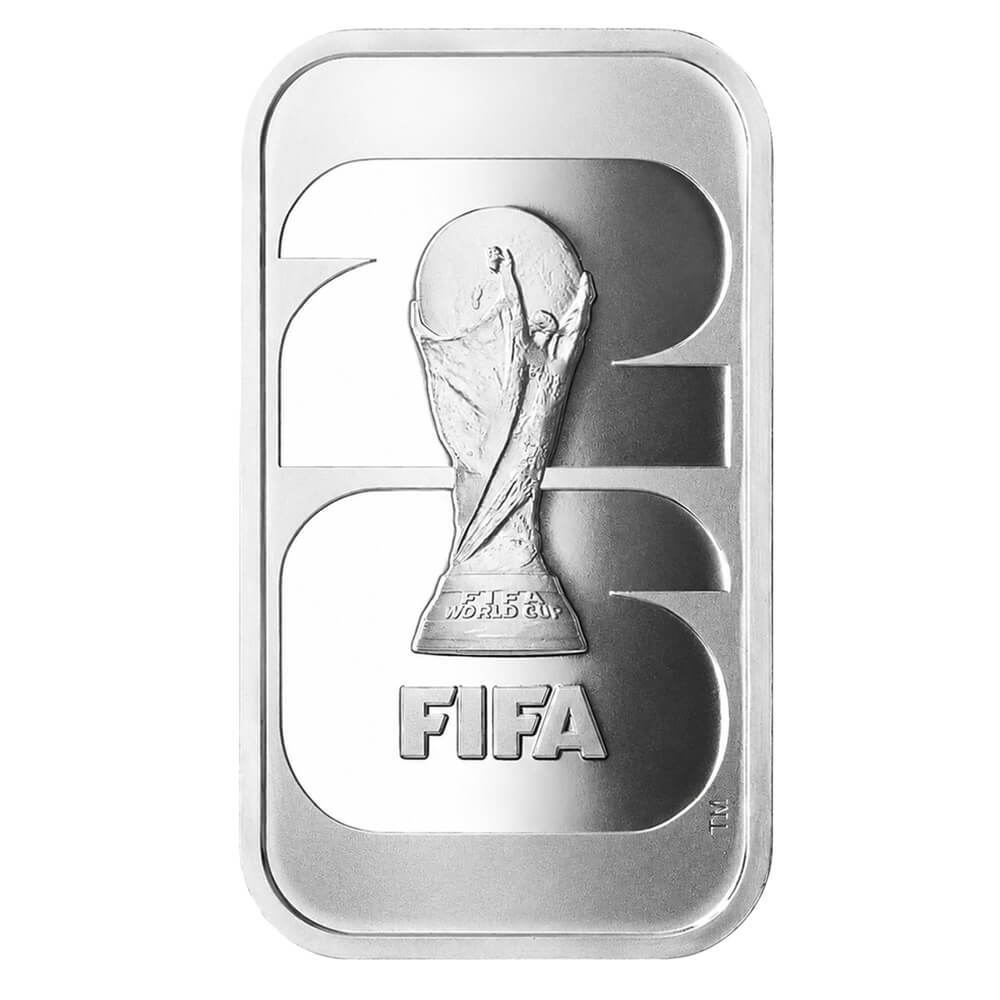 2026 1 oz FIFA World Cup Silver Bar .999 Fine thumbnail 2