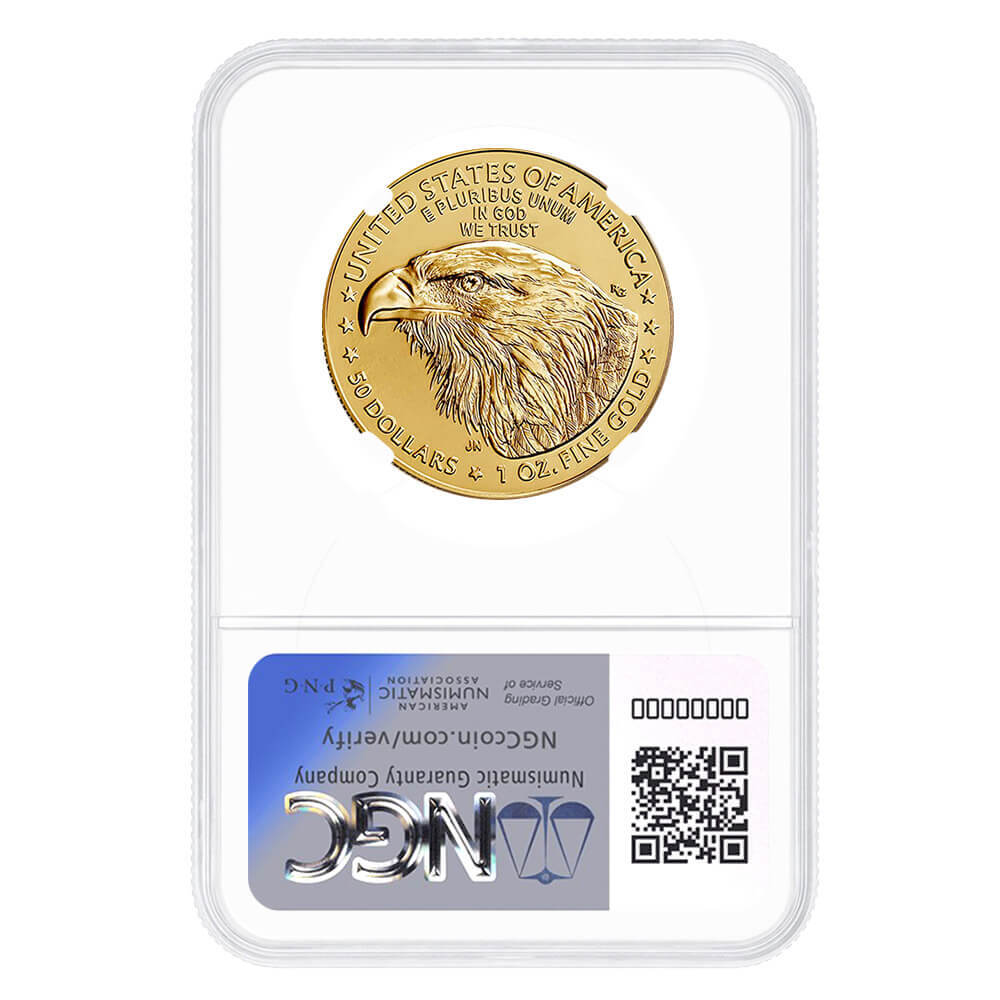2026 1 oz Gold American Eagle NGC MS 70 FDOI thumbnail 4