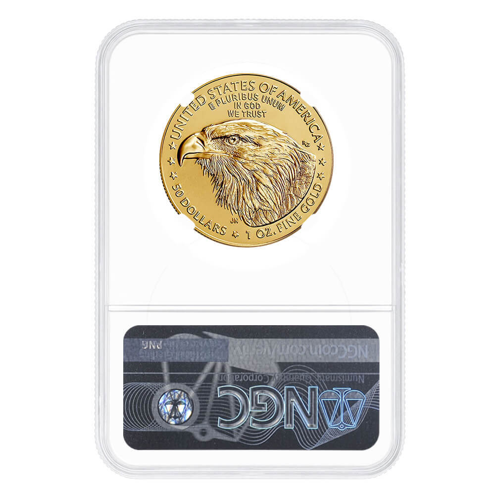 2026 1 oz Gold American Eagle NGC MS 70 FDOI thumbnail 2